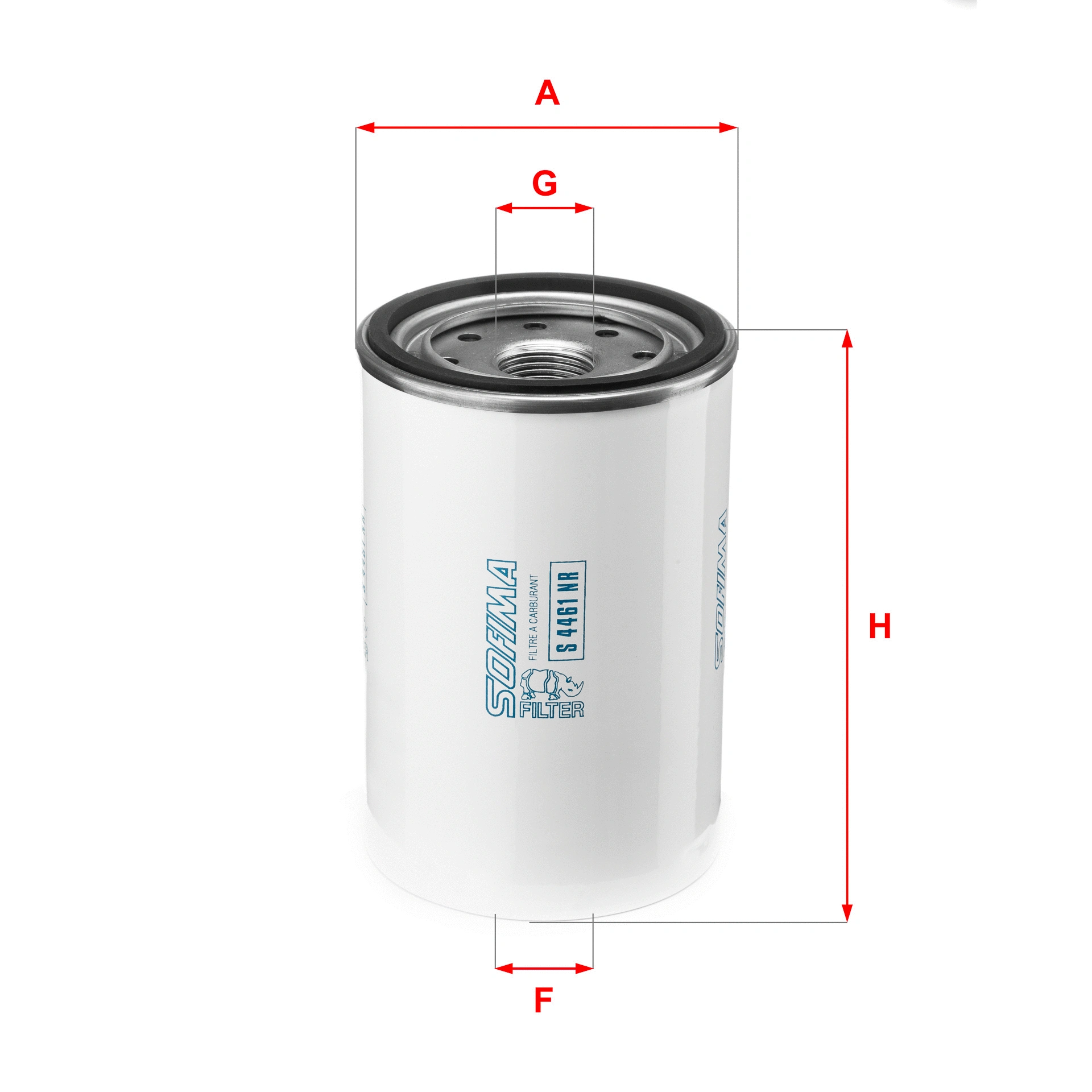 Filtre à carburant SOFIMA S 4461 NR