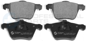 Kit de plaquettes de frein, frein à disque Professional Parts 51434331