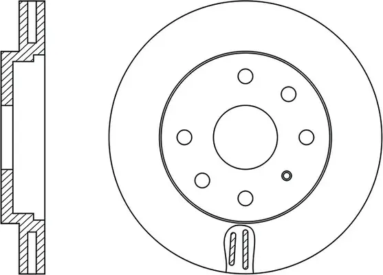 Disque de frein FIT FR0127V