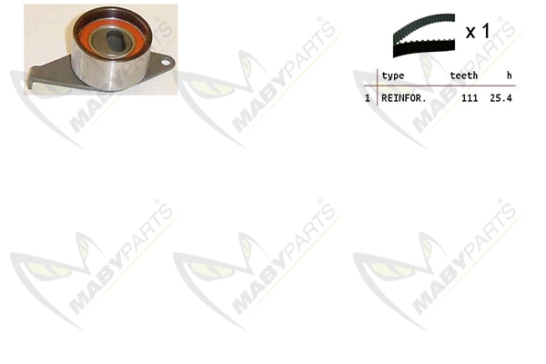 Kit de courroie crantée MABYPARTS OBK010449