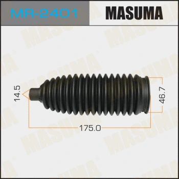 Joint-soufflet, direction MASUMA MR-2401