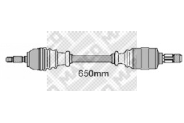 Arbre de transmission MAPCO 16318