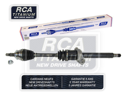 Arbre de transmission RCA FRANCE MIN109N