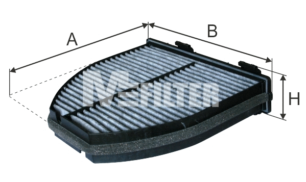 Filtre, air de l'habitacle MFILTER K 9139C