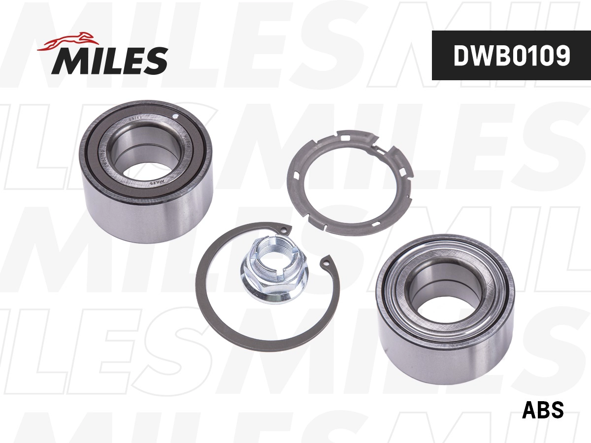 Kit de roulements de roue MILES DWB0109