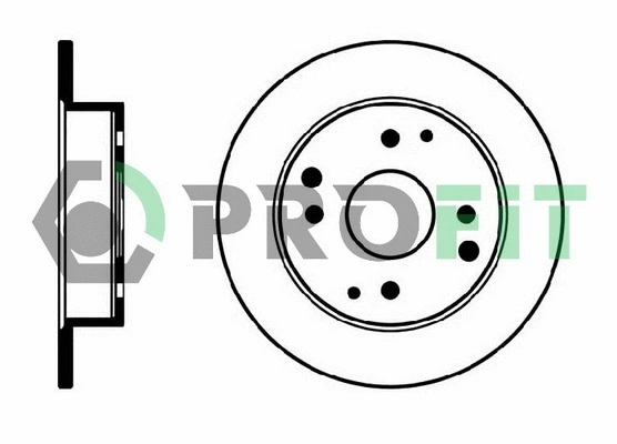 Disque de frein PROFIT 5010-0565