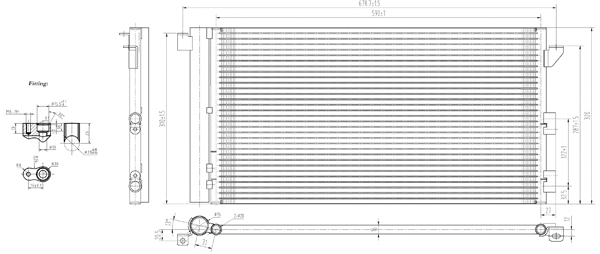 Condenseur, climatisation PowerMax 7110500