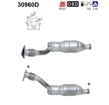 Catalyseur AS 30960D
