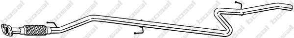 Tuyau d'échappement KLOKKERHOLM 975-381