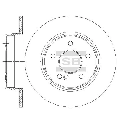 Disque de frein Hi-Q SD5441