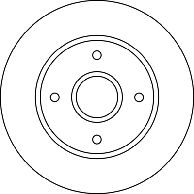 Disque de frein ABTEX BD1598HS