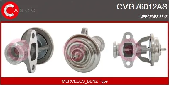 Vanne EGR CASCO CVG76012AS