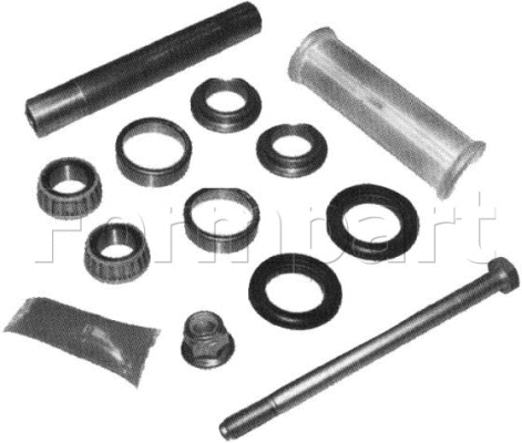 Jeu de bras, suspension de roue FORMPART 1400002