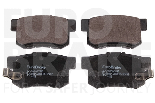 Kit de plaquettes de frein, frein à disque EUROBRAKE 5502222634