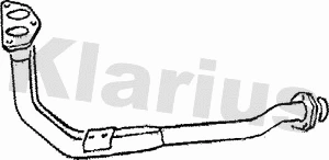Tuyau d'échappement KLARIUS 120281