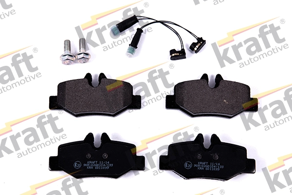 Kit de plaquettes de frein, frein à disque KRAFT AUTOMOTIVE 6011099