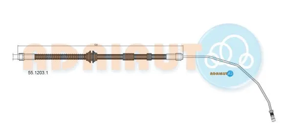 Flexible de frein ADRIAUTO 55.1203.1
