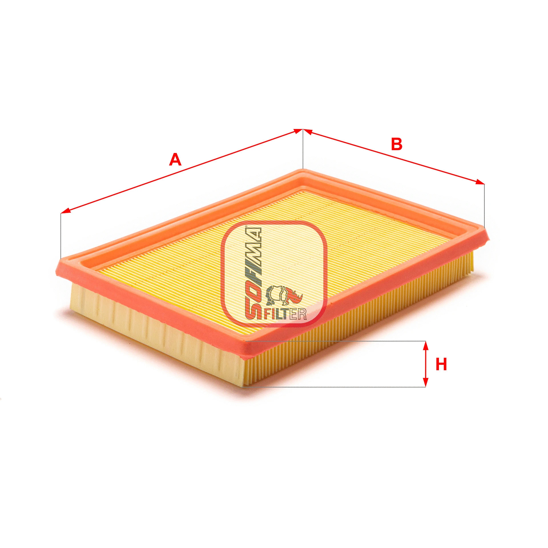 Filtre à air SOFIMA S 3576 A