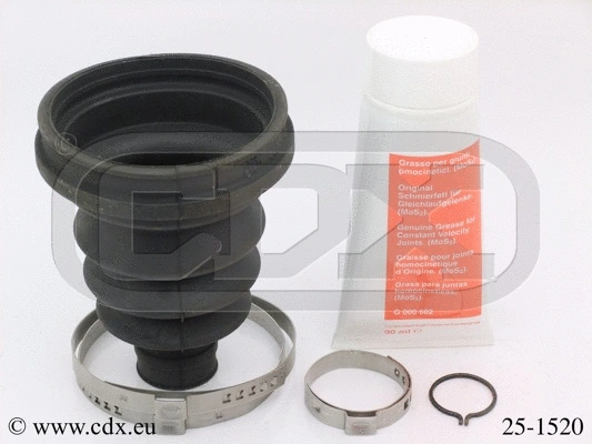 Jeu de joints-soufflets, arbre de commande CDX 25-1520