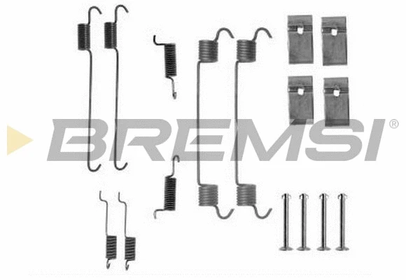 Kit d'accessoires, mâchoire de frein BREMSI SK0005