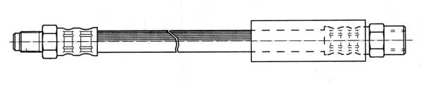 Flexible de frein CEF 511396