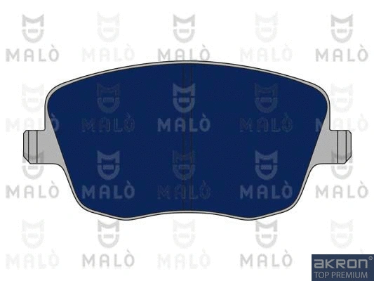 Kit de plaquettes de frein, frein à disque AKRON-MALÒ 1050790
