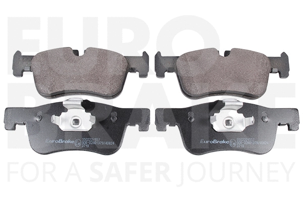 Kit de plaquettes de frein, frein à disque EUROBRAKE 5502221557
