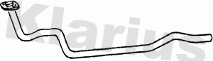 Tuyau d'échappement KLARIUS 142840