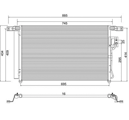 Condenseur, climatisation PowerMax 7110314