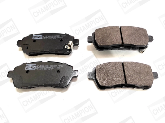 Kit de plaquettes de frein, frein à disque CHAMPION 573648CH