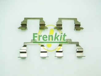 Kit d'accessoires, plaquette de frein à disque FRENKIT 901291