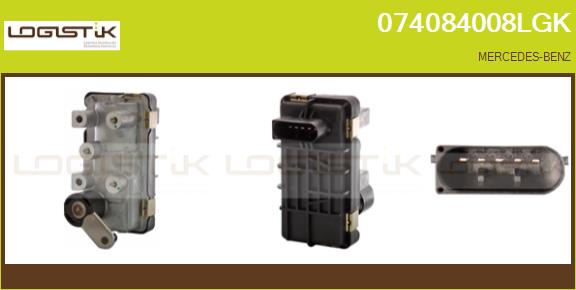 Détendeur de suralimentation LGK 074084008LGK