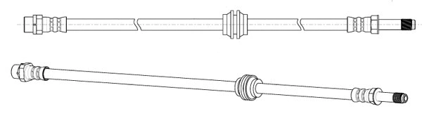 Flexible de frein CEF 512594