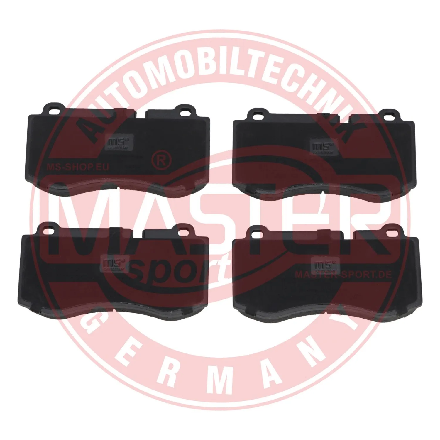 Kit de plaquettes de frein, frein à disque MASTER-SPORT GERMANY 13046048172N-SET-MS