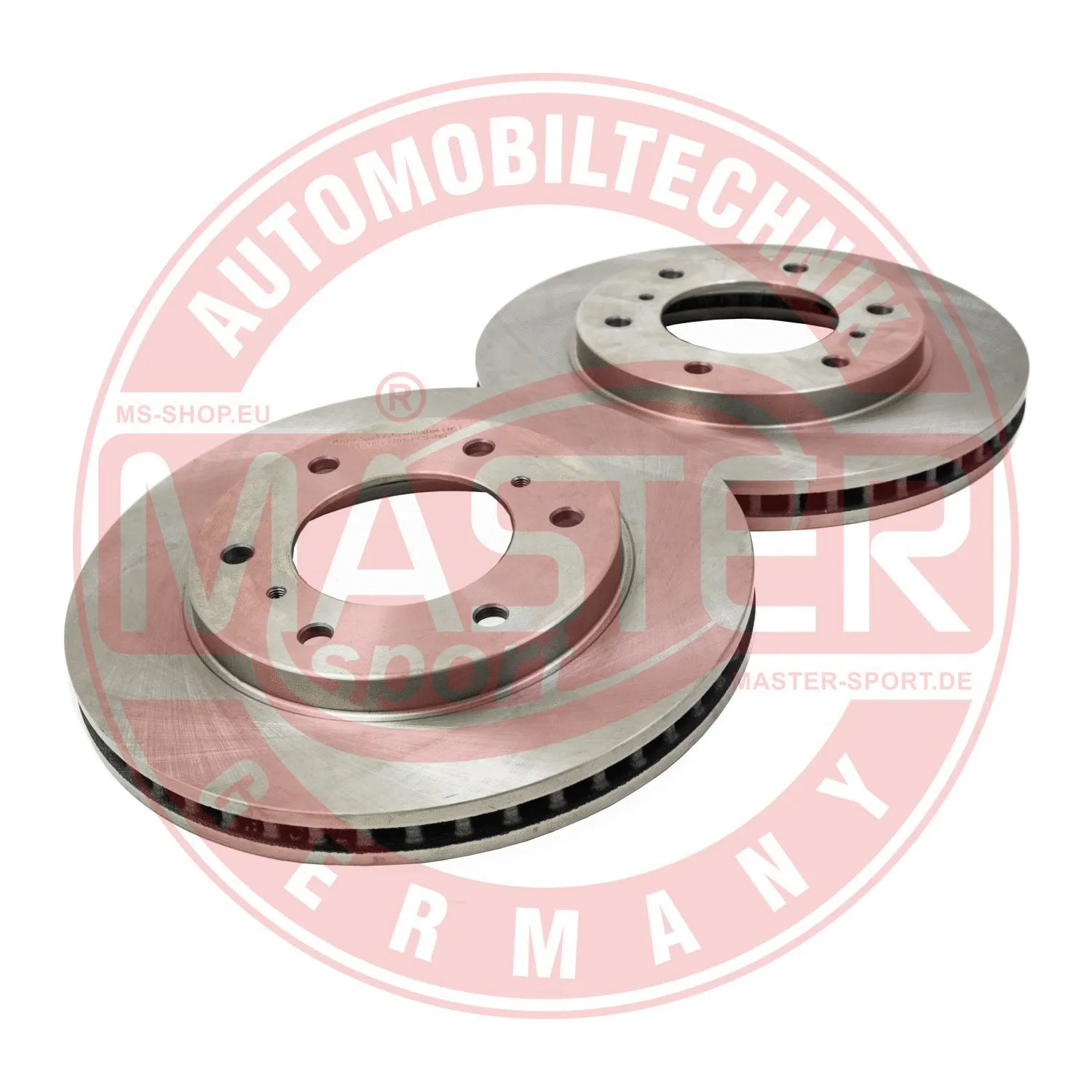 Disque de frein MASTER-SPORT GERMANY 24011049201-SET-MS
