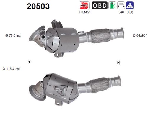 Catalyseur AS 20503