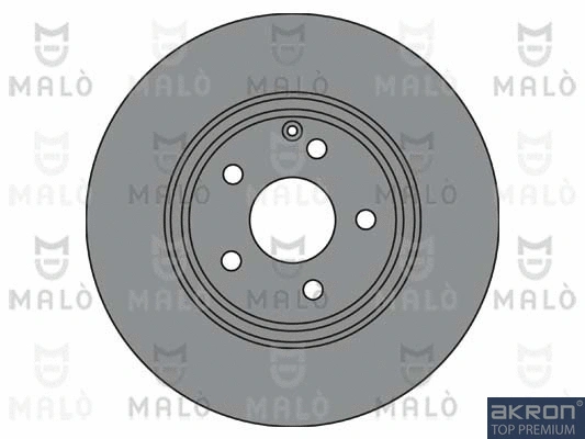 Disque de frein AKRON-MALÒ 1110452
