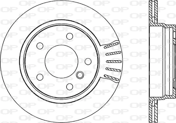 Disque de frein OPEN PARTS BDR1755.20