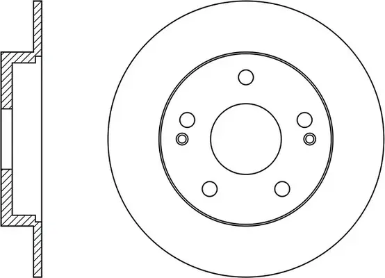 Disque de frein FIT FR0667
