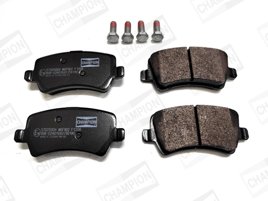 Kit de plaquettes de frein, frein à disque CHAMPION 573250CH