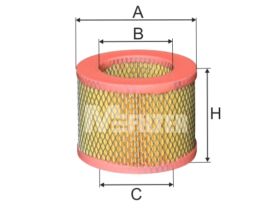 Filtre à air MFILTER A 1017