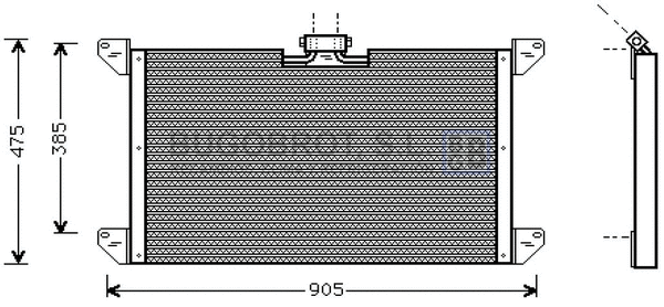 Condenseur, climatisation BUGOBROT 62-SC5009