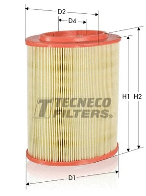 Filtre à air TECNECO FILTERS AR190OV
