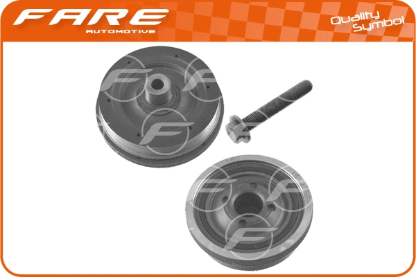 Kit de poulies, vilebrequin FARE SA 4280C