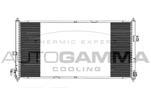 Condenseur, climatisation AUTOGAMMA 103838