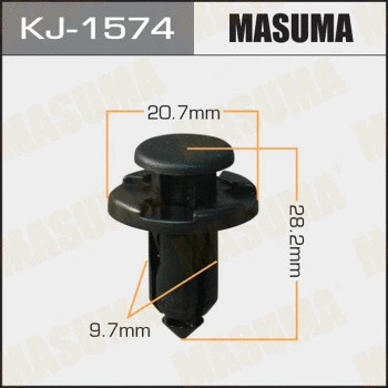 Clip, enjoliveur MASUMA KJ-1574