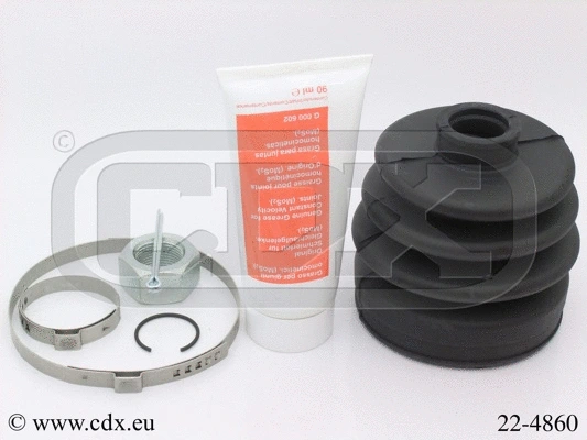 Jeu de joints-soufflets, arbre de commande CDX 22-4860