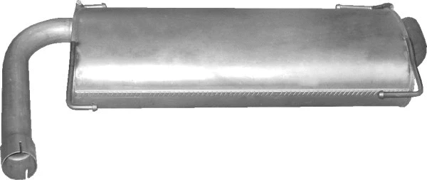 Silencieux arrière POLMO 07.86