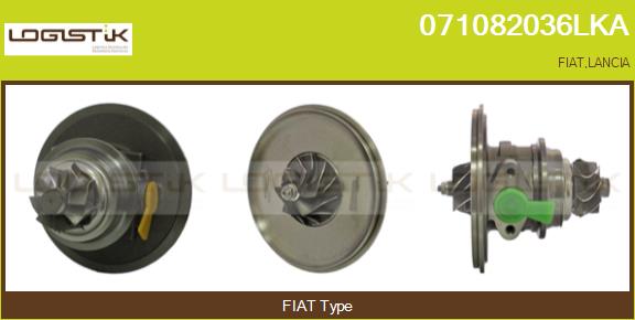 Groupe carter, turbocompresseur LGK 071082036LKA