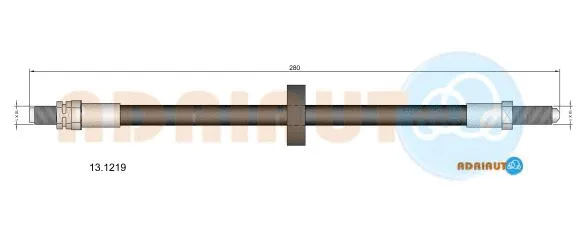 Flexible de frein ADRIAUTO 13.1219
